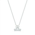 thumbnail image 1 of SWAROVSKI Women's Zodiac II Crystal Pendant, Libra, White, Mixed Metal Finish, 1 of 8