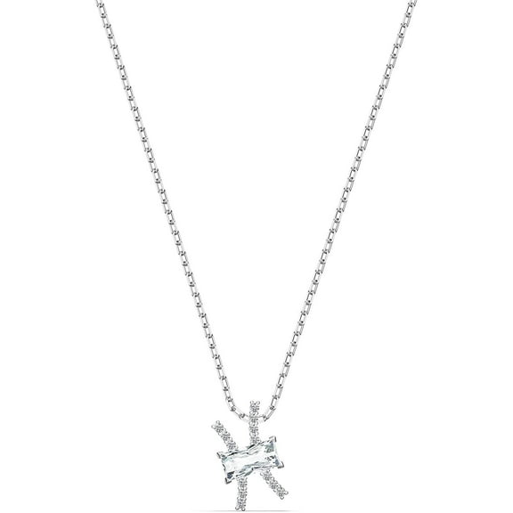 SWAROVSKI Women's Zodiac II Crystal Pendant, Pisces, White, Mixed Metal Finish, One size 5563896