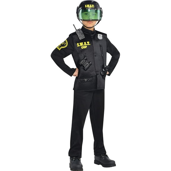 SWAT Officer Suit Yourself Child Costume LARGE