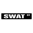thumbnail image 1 of SWAT Street Sign new team signs police officer | Indoor/Outdoor |  36" Wide, 1 of 5