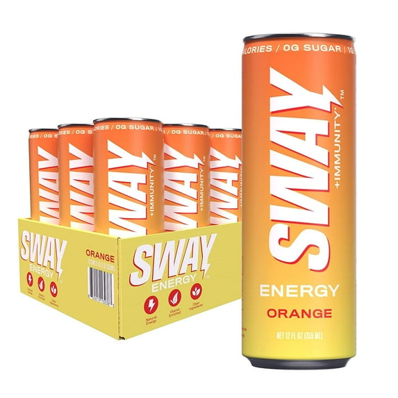 SWAY ENERGY+IMMUNITY 12/12oz - ORANGE