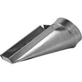 thumbnail image 1 of SWBE4128 4x12x8" Galvanized Sheet Metal End Boot, 1 of 1