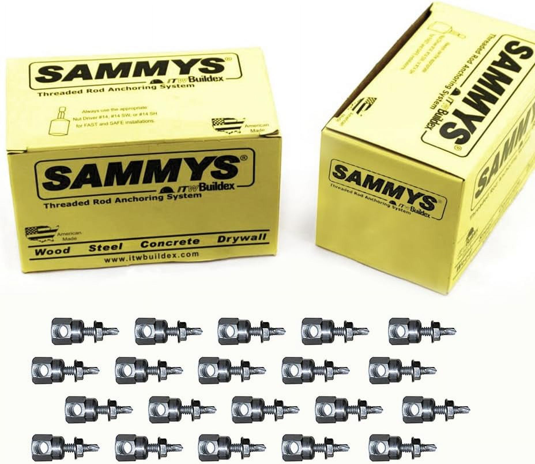 SWDR 1 3/8 Inch Horizontal Threaded Rod Anchor Designed Structure