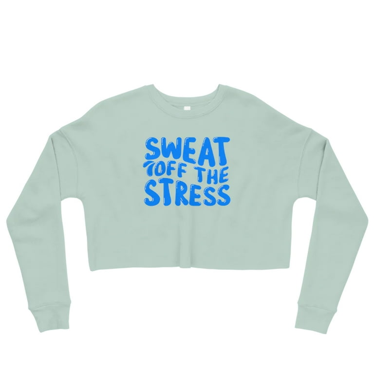 Walmart discount cropped sweatshirt