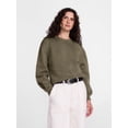thumbnail image 1 of Scenario Women's and Women's Plus Crewneck Sweatshirt, Sizes XS-4X, 1 of 6
