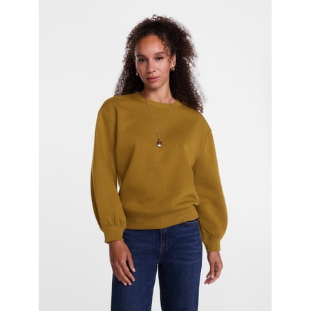 Scenario Women's and Women's Plus Crewneck Sweatshirt, Sizes XS-4X