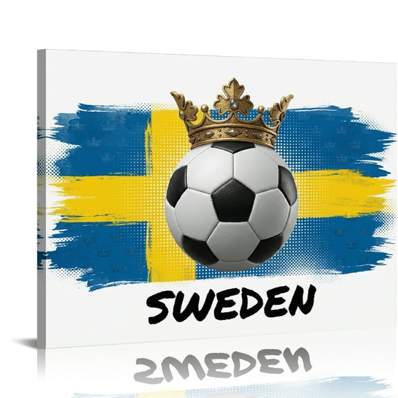SWEDEN Canvas Prints Wall Art, Wall Decor For Bedroom Fashion Kitchen Wall Pictures, Canvas Print Wall Decorations Ready To Hang Room Home Art Decor