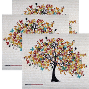 SWEDEdishcloths 3 PK SpringTree All-Purpose Dishcloth for Cleaning