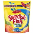 thumbnail image 1 of SWEDISH FISH Mini Assorted Soft & Chewy Candy, Family Size, Bulk Candy, 1.8 lb, 1 of 18