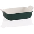thumbnail image 1 of SWEEJAR Ceramic Small Baking Dish, 28 Oz Rectangular Lasagna Pan, Casserole Dish for Cooking, Cake,7.6 x 5.7 x 2 inch,Jade, 1 of 6