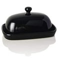 thumbnail image 1 of SWEEJAR Ceramics Butter Dish with Lid,East/West Coast Butter,7 inches, 1 of 5