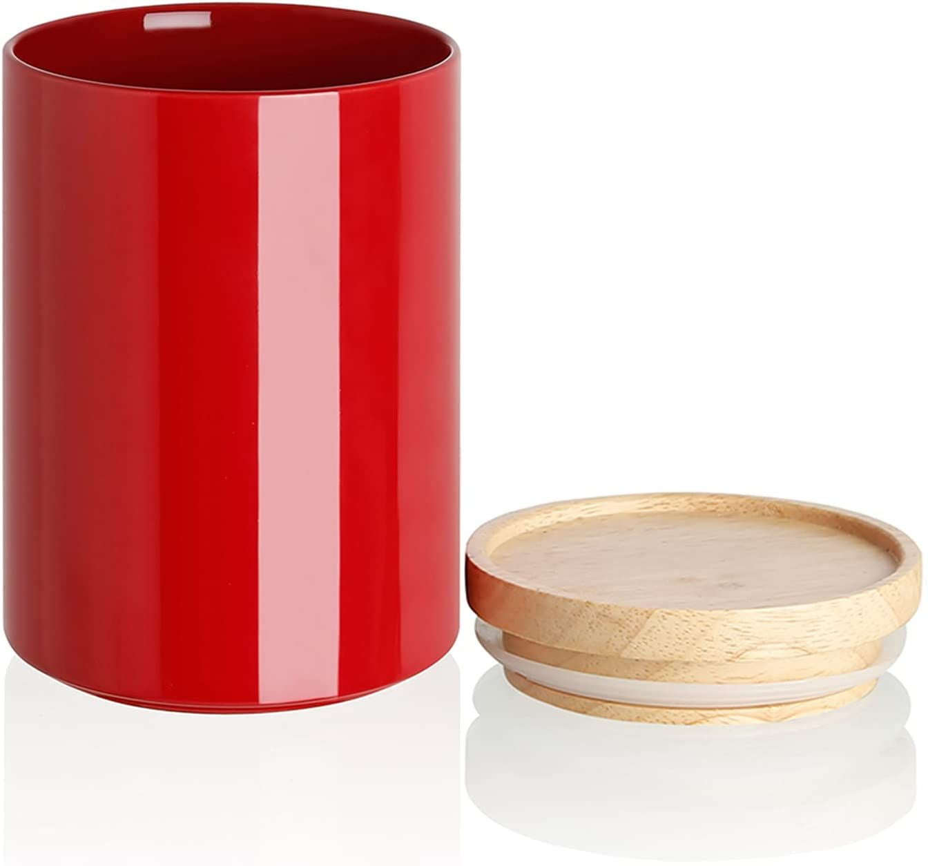 SWEEJAR Large Kitchen Canisters Ceramic Food Storage Jar with