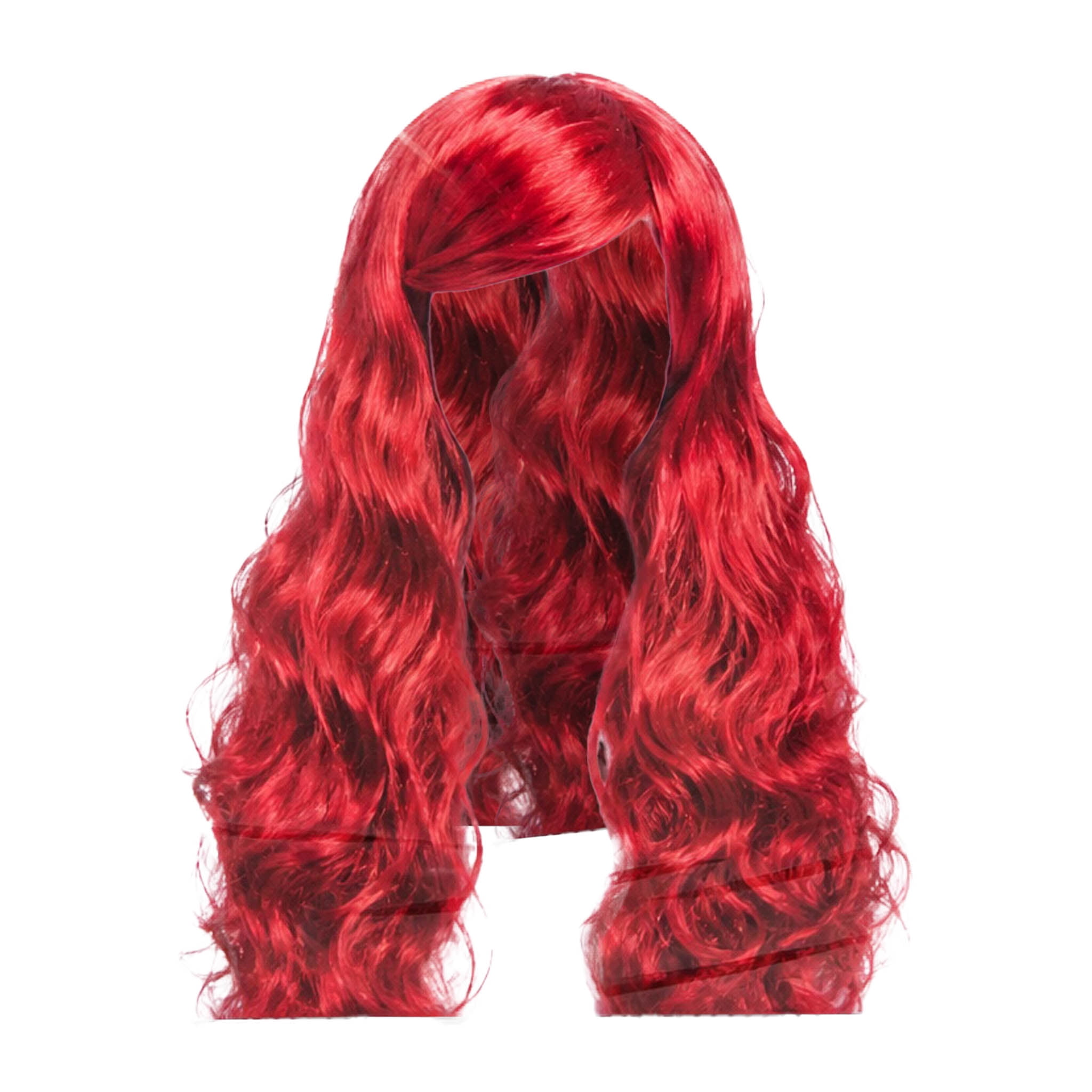 Wavy Wig Costume Accessory for Adults, Red, Halloween by Way To Celebrate