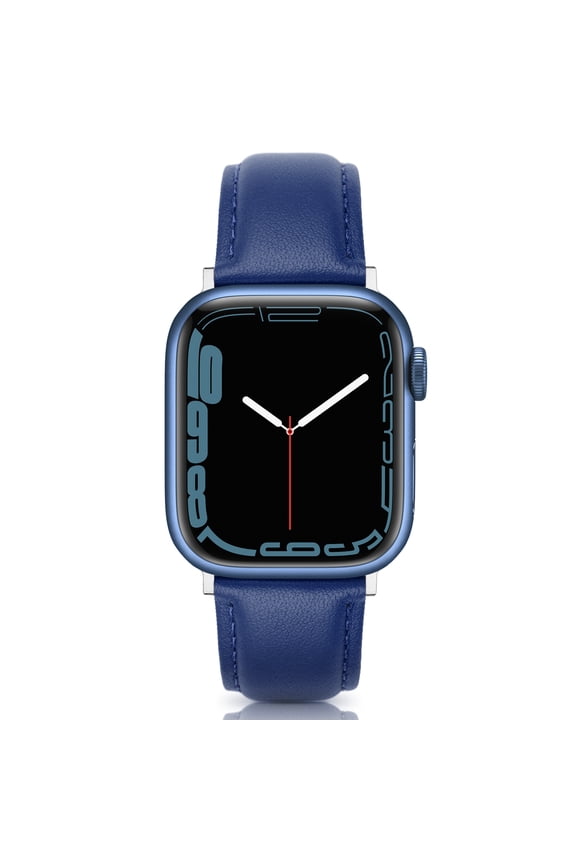 Leather Watch Bands Compatible for Apple Watch Band 38mm 40mm 41mm, Genuine Leather Wristband Replacement Straps for Apple Watch Series 8 7 6 5 4 3 2 1 SE Sports & Edition for Women