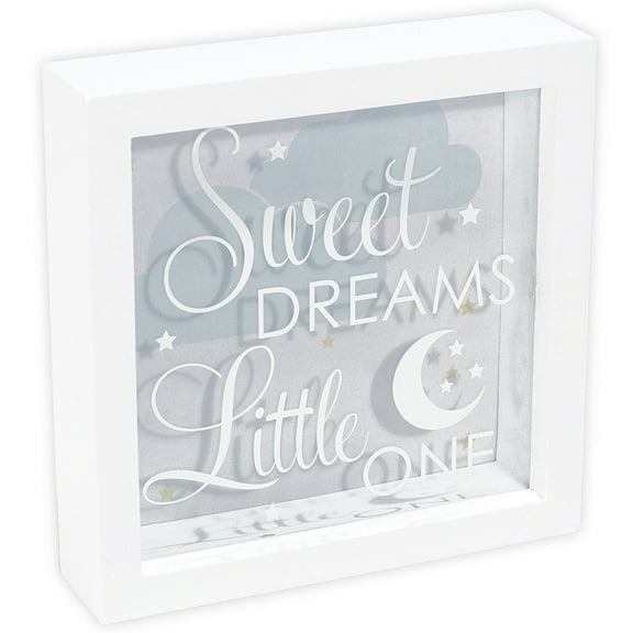 SWEET DREAMS White SHADOWBOX