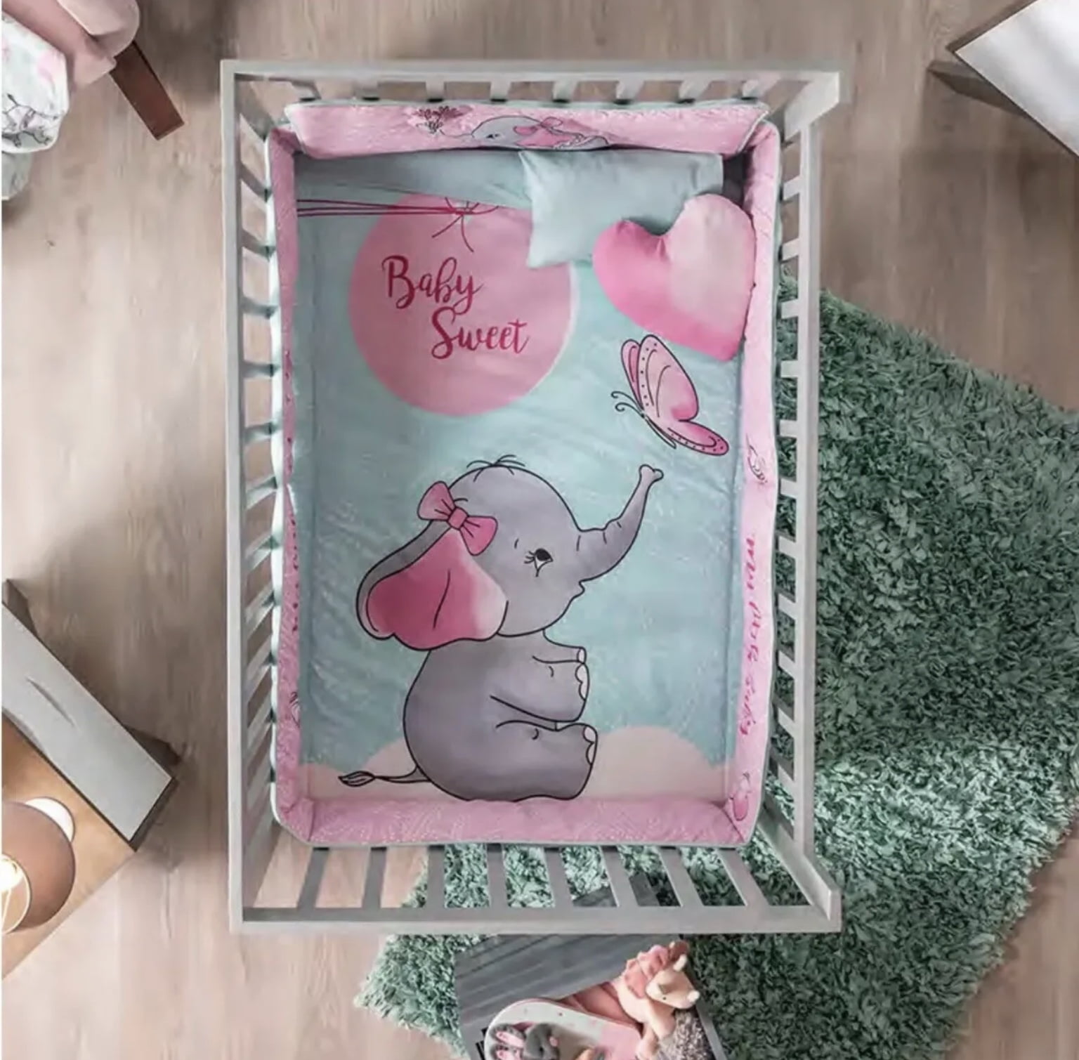 Elephant Crib Comforters