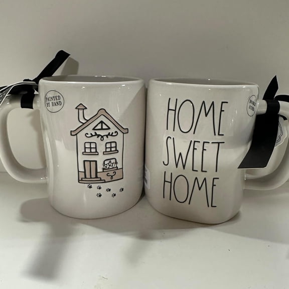 SWEET HOME Coffee Mug Allside White, Double-Sided BIRTHDAY GIFT- Dunn by Magenta