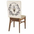 thumbnail image 1 of SWEET HONEY BEES Chair Back Covers Set of 8, Bees Farmhouse Retro Texture Stretch Dining Chair Back Slipcovers Removable Seat Cover for Kitchen Restaurant Hotel Cafe, 1 of 9