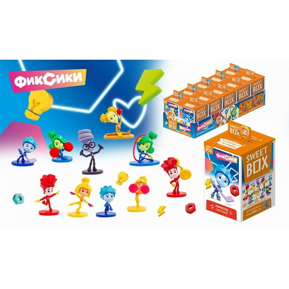 *SWEETBOX* MARMALADE W/TOY (THE FIXUES.A BIG SECRET ) 10g/each, from Europe, 10 Pack