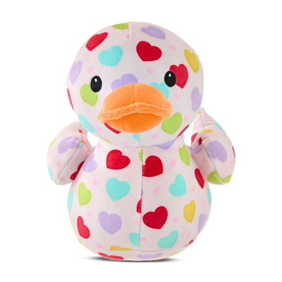 Small Sweetheart Duck Plush, Multicolor, 7", Valentine's Day by Way To Celebrate