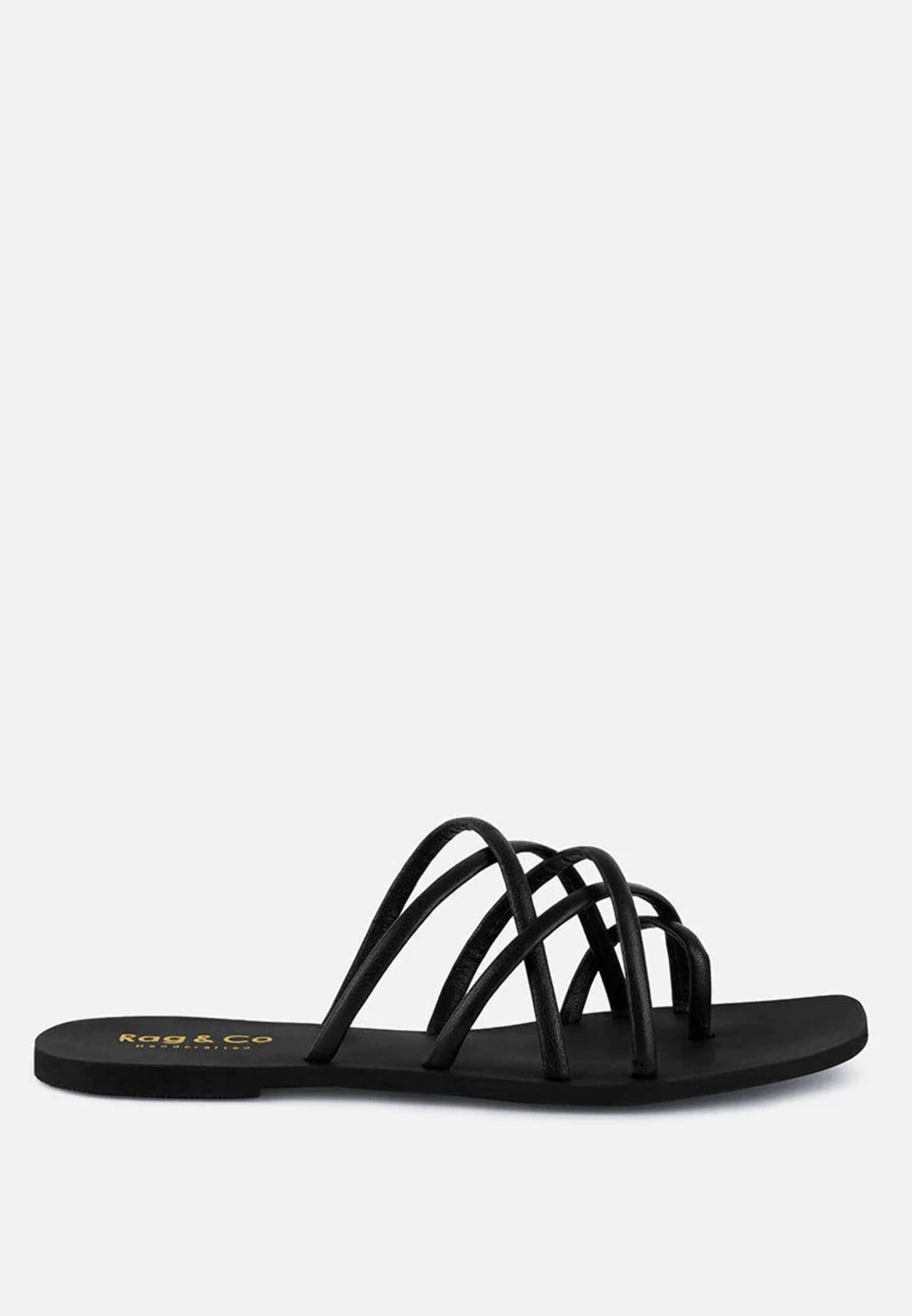 SWEETIN Strappy Flat Slip On Sandals