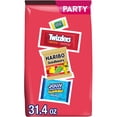 thumbnail image 1 of HARIBO®, JOLLY RANCHER and TWIZZLERS Assorted Fruit Flavored Candy Party Pack, 31.4 oz, 1 of 10