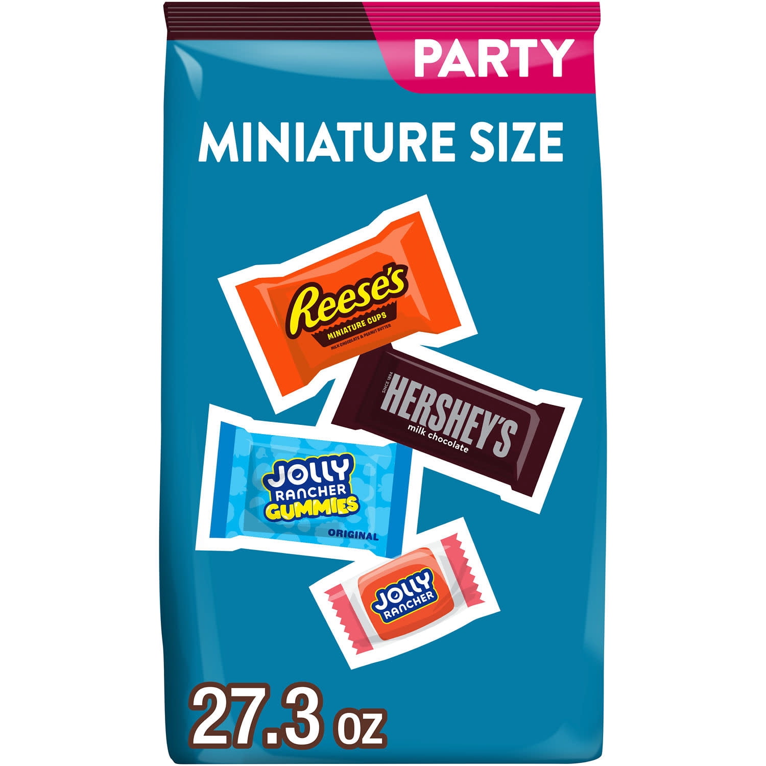 HERSHEY'S, JOLLY RANCHER and REESE'S Assorted Flavored Candy Party