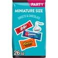 thumbnail image 1 of Hershey Miniatures Assorted Flavored Candy Party Pack, 26 oz, 1 of 9