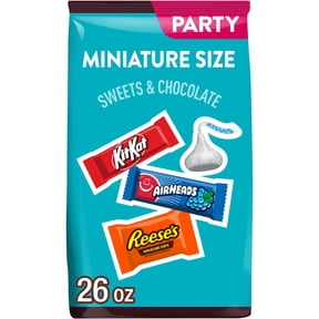 Hershey Miniatures Assorted Flavored Candy Party Pack, 26 oz