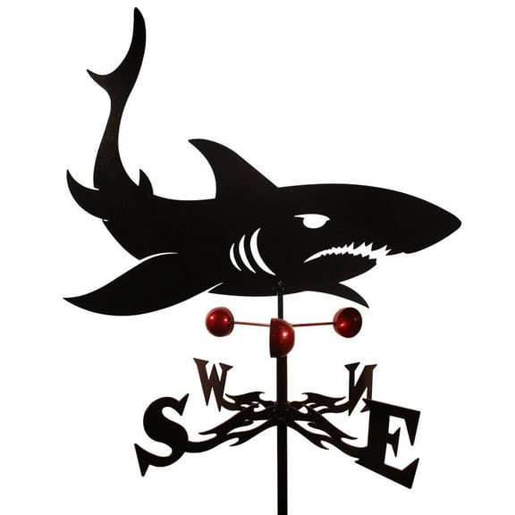 SWEN Products Farrell Shark Steel Weathervane