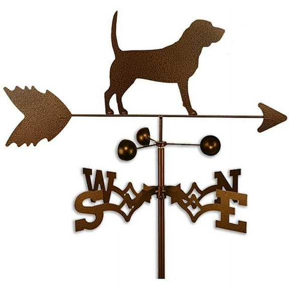 SWEN Products Inc Handmade Beagle Dog Copper Weathervane