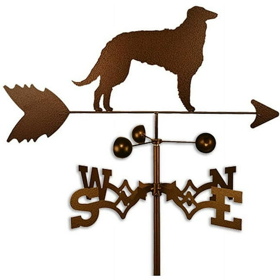 SWEN Products Inc Handmade Borzoi Dog Copper Weathervane