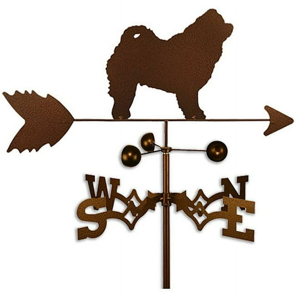 SWEN Products Inc Handmade Chow Chow Dog Copper Weathervane