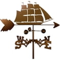 thumbnail image 1 of SWEN Products Inc Handmade Clipper Ship Nautical Weathervane, 1 of 4