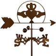 thumbnail image 1 of SWEN Products Inc Handmade Irish Celtic Claddagh Weathervane, 1 of 3
