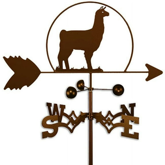 SWEN Products Inc Handmade Llama Alpaca Weathervane