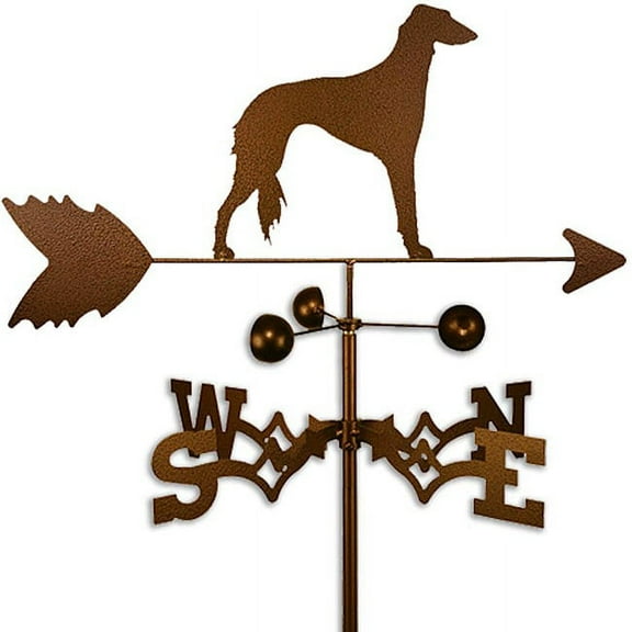SWEN Products Inc Handmade Saluki Dog Copper Weathervane