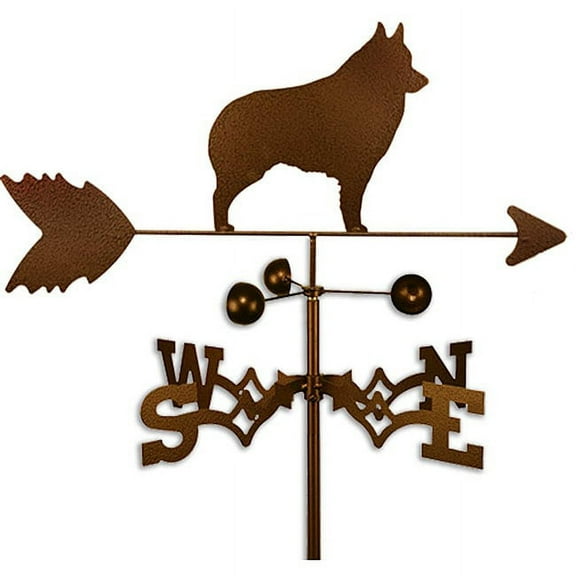 SWEN Products Inc Handmade Schipperke Dog Copper Weathervane