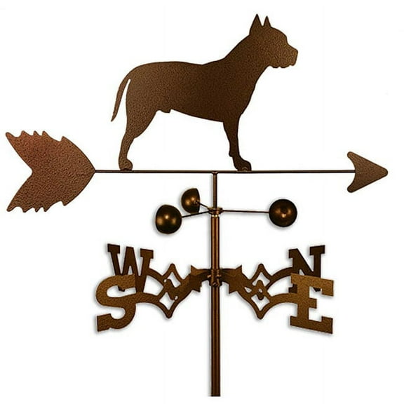 SWEN Products Inc Stafford Pitbull Dog Weathervane
