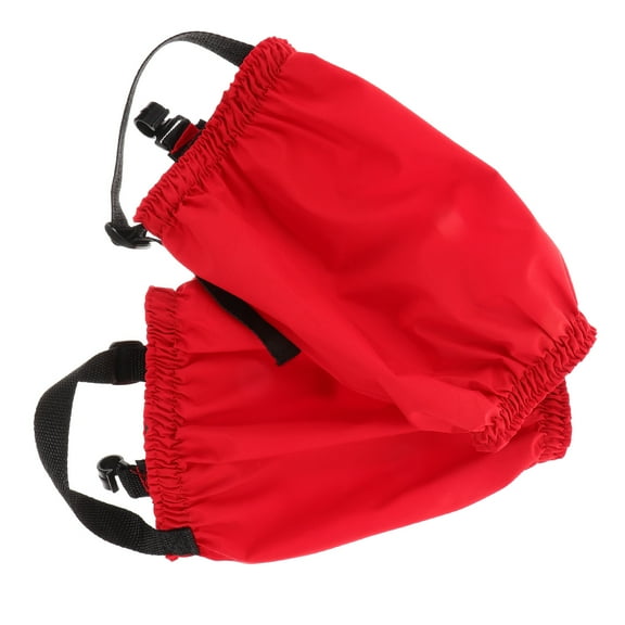 SWETRACE Ankle Gaiters Red 1 Pair 9.4X7.5X0.08In Waterproof Nylon Outdoor Activities