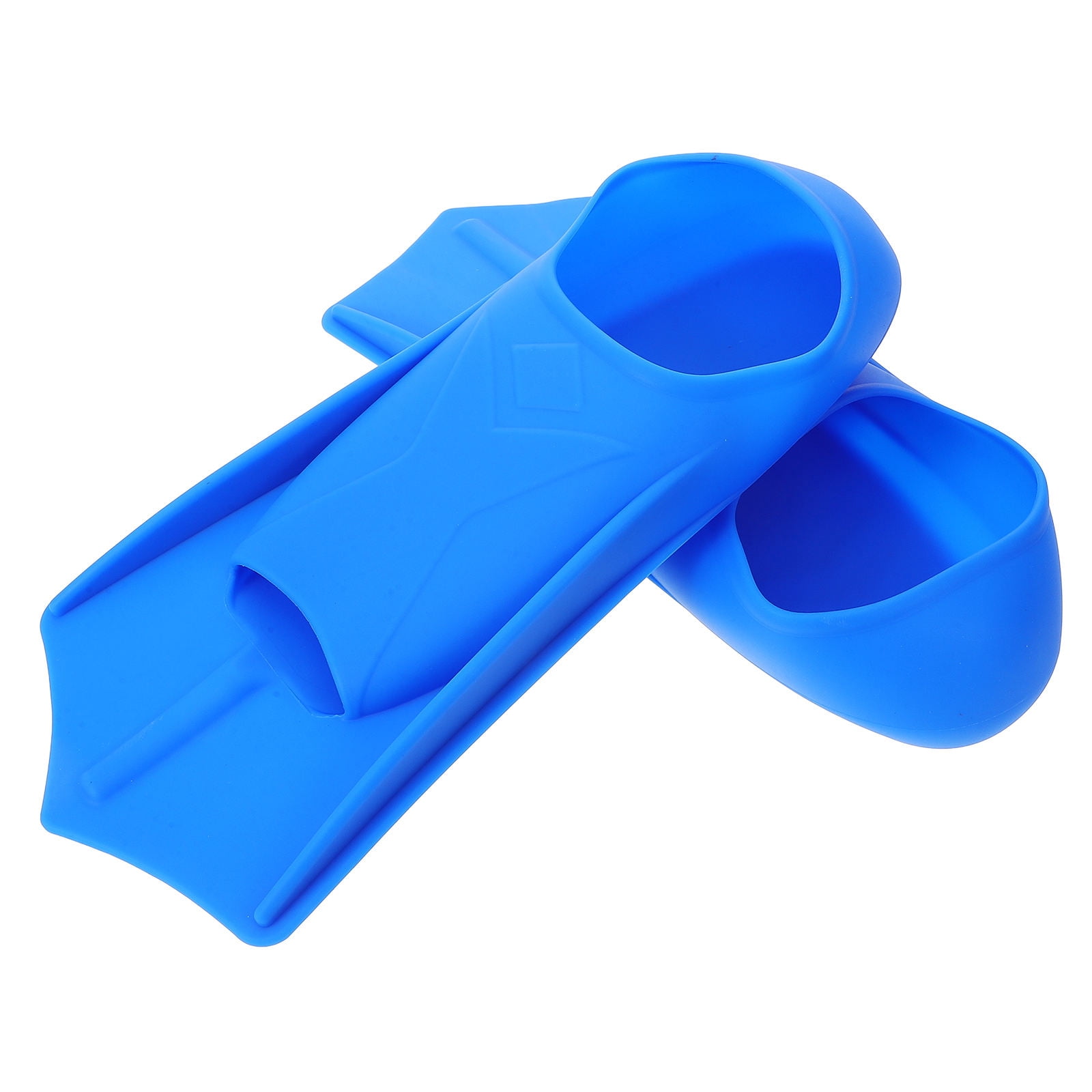 SWETRACE 1 Pair Silicone Blue Swimming Flippers for Snorkeling and ...