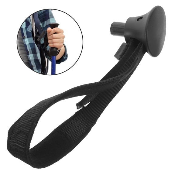 SWETRACE 1 Pair Ski Pole Carrier Straps Safety Straps for Walking Sticks