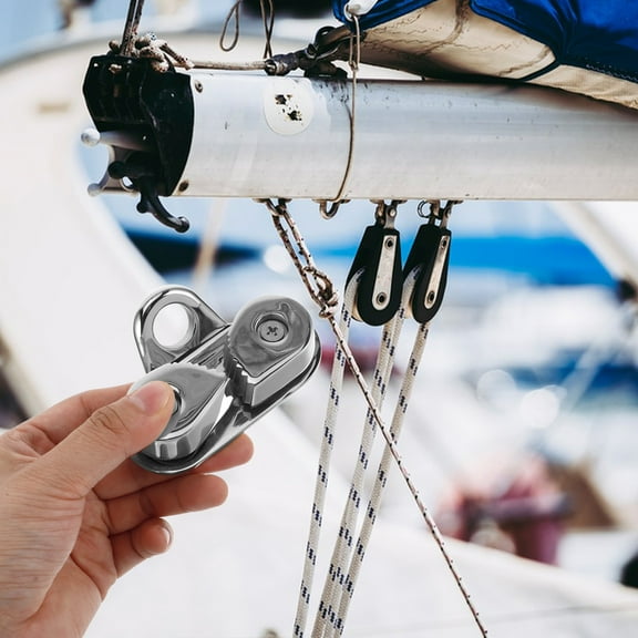 SWETRACE 1 Set Cam Cleat for Marine Environments with Rope Tension Adjustment 5x0.9x0.9in