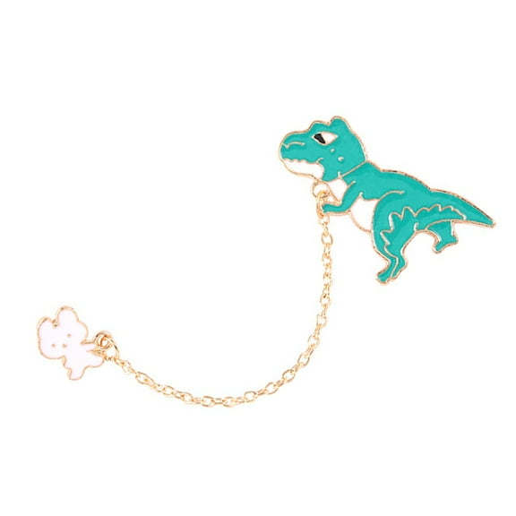 SWETRACE 1 Set Cute Backpack Pins Bird Cage Shape Alloy Iron Material Dangle Chain Fashion Accessory