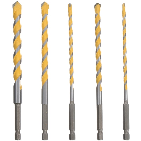 SWETRACE Drill Bit for Brick and Concrete Carbon Steel 5-Pcs