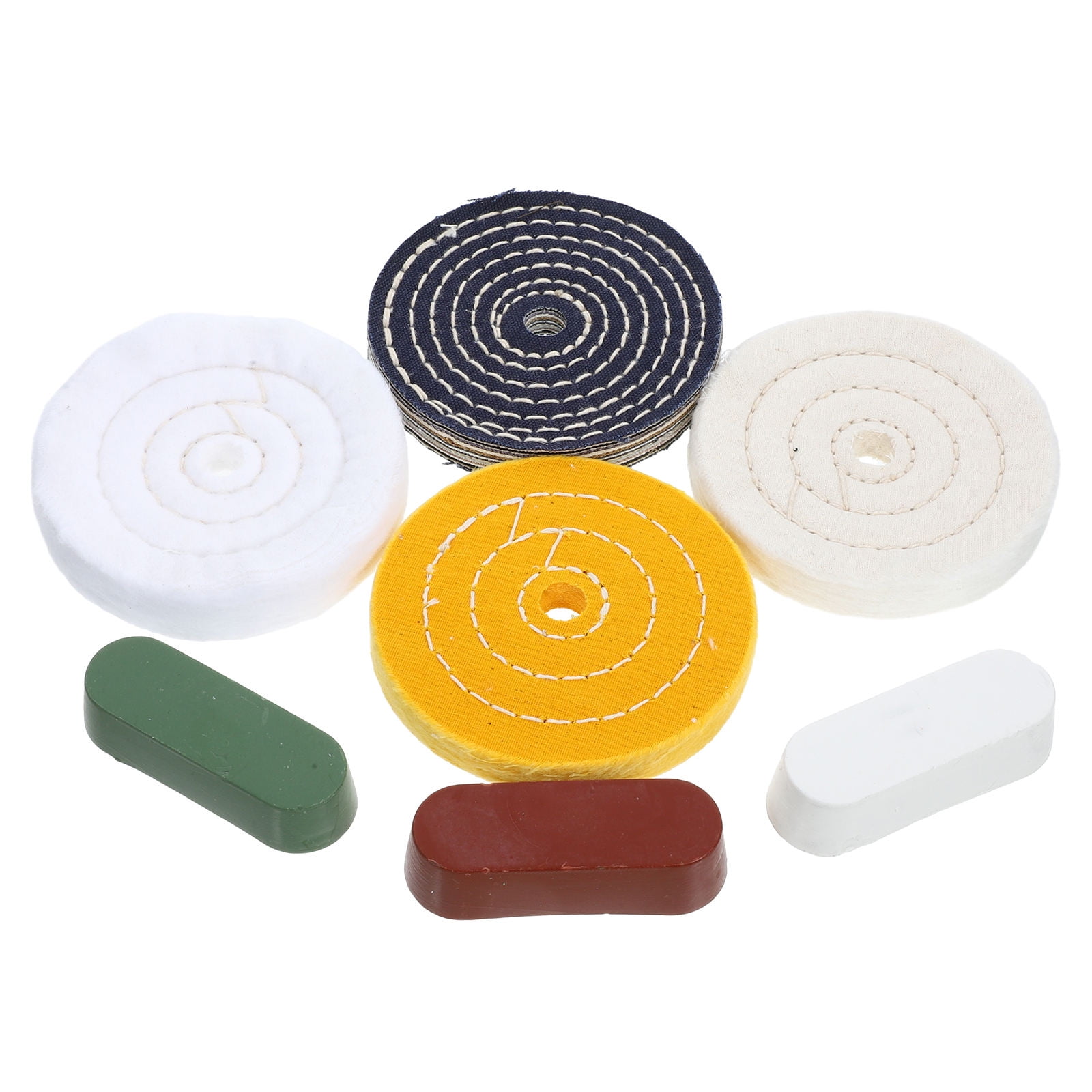 SWETRACE 1 Set Polishing Accessories Assorted Color Cloth Suitable For Professionals Handicraft Production