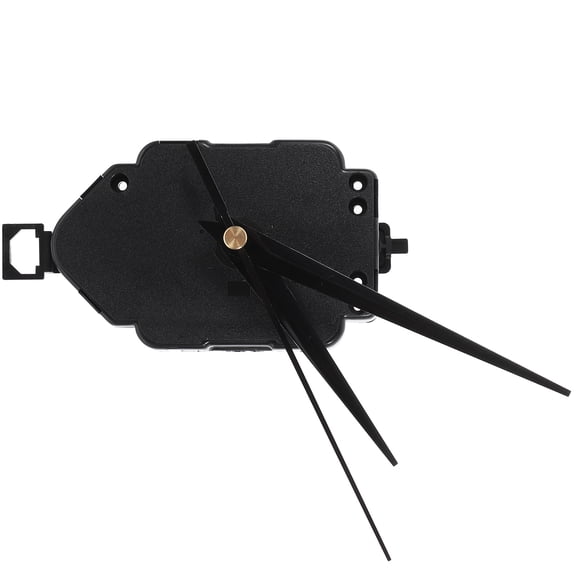 SWETRACE Replacement Clock Movement Kit for Wall Clocks, Black Plastic Material, and Easy to Install