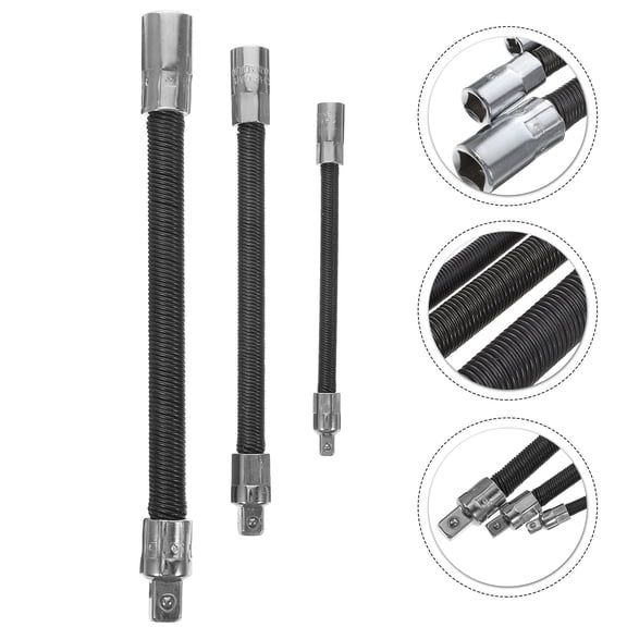 SWETRACE 1 Set Steel Socket Wrench Extension Spanner for Automotive Industry Home Repair 9.94X0.90X0.90in