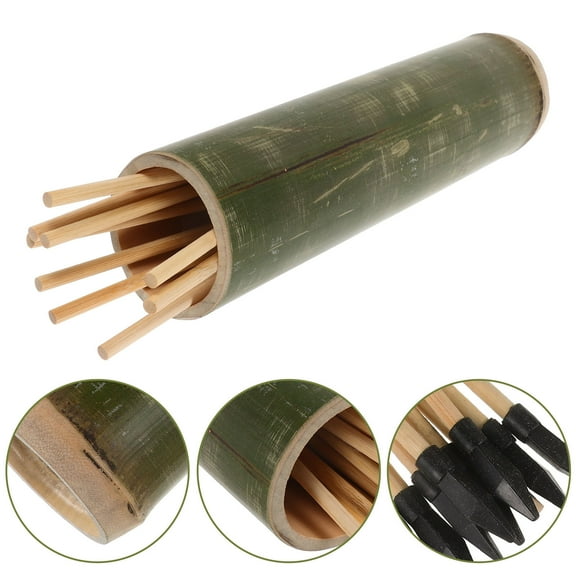 SWETRACE 1 Set Throwing Pot Game Bamboo Tubes With Assorted Colors For Kindergartens Team Building Activity