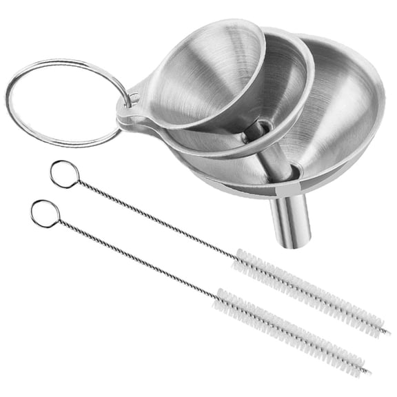 SWETRACE Liquid Transfer Funnel Set for Canning - Easy to Clean, Durable, and Leak-Proof Kitchen Tool